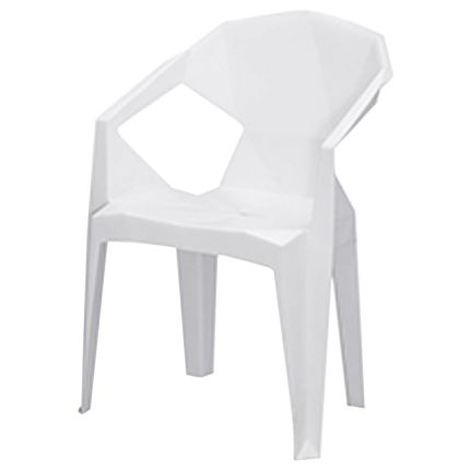 FANI (Polypropylene - White) Stackable Armchair
