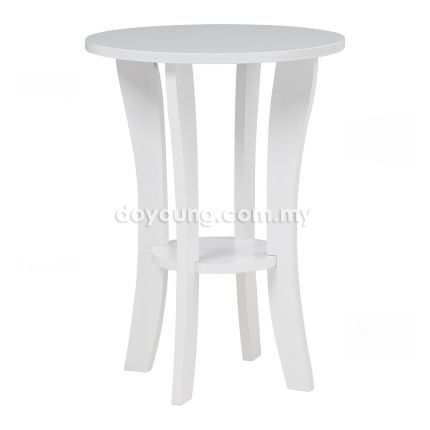 RAELIN (Ø45H64cm White) Side Table*