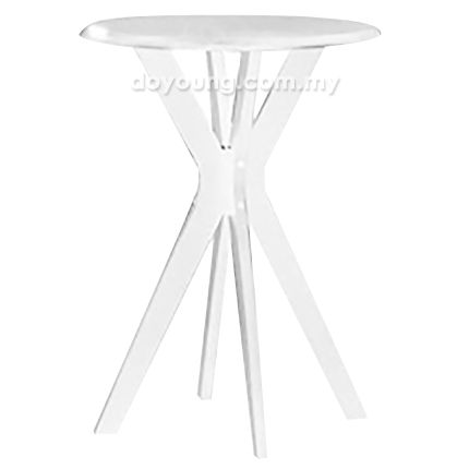 RAESA (Ø46H64cm White) Side Table