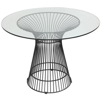 PLATNER (Ø80cm Black) Dining Table (replica)