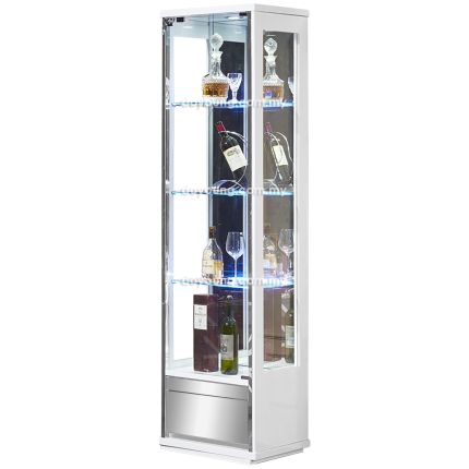 REIKO II (51H190cm White) Display Cabinet