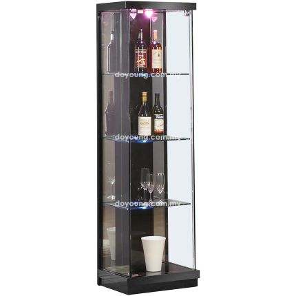 REIKO III (50H180cm Black) Display Cabinet