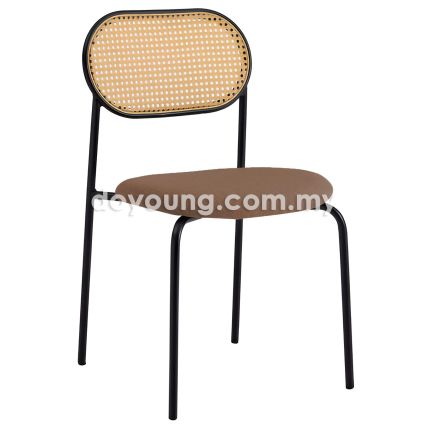 RISKA VI (PP Rattan - Oak, Brown)  Side Chair