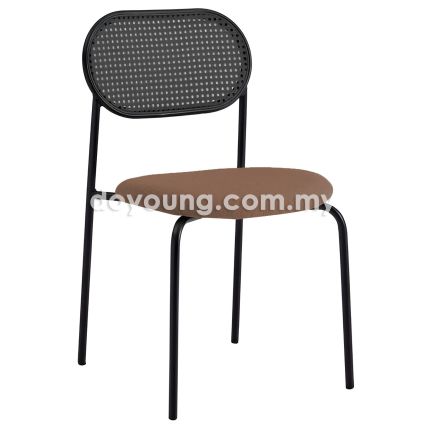 RISKA VI (PP Rattan - Black, Brown)  Side Chair