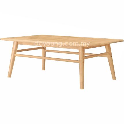RITO (120cm Oak) Rubberwood Coffee Table*