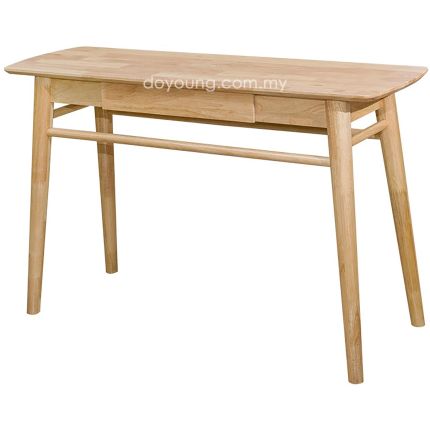RITO (120H80cm Oak) Rubberwood Console Table*