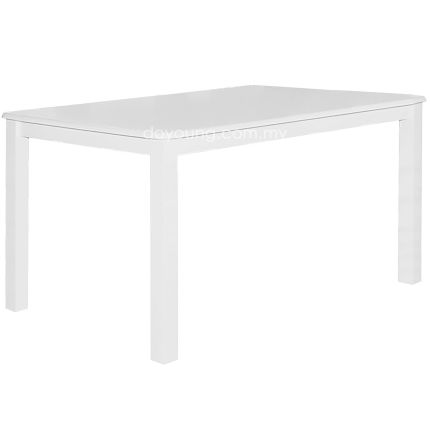 RUNGNIR (150x90cm Rubberwood - White) Dining Table*