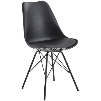 EAMES S4 (PP - Black) Side Chair