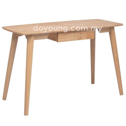 SABARA (120x50cm Rubberwood - Oak) Console Table