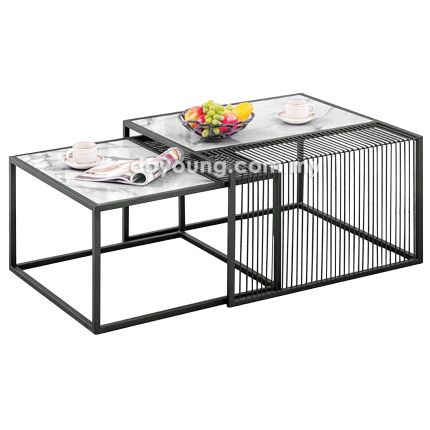 GRILL II (▢80,70cm Set-of-2 Faux Marble) Coffee Tables (replica)