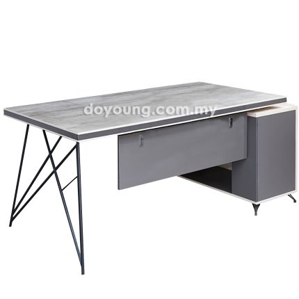 TABI II (160x180cm) Executive Table with Storage Cabinet