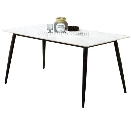 MONIKA VII (160x80cm Sintered Stone - White) Dining Table