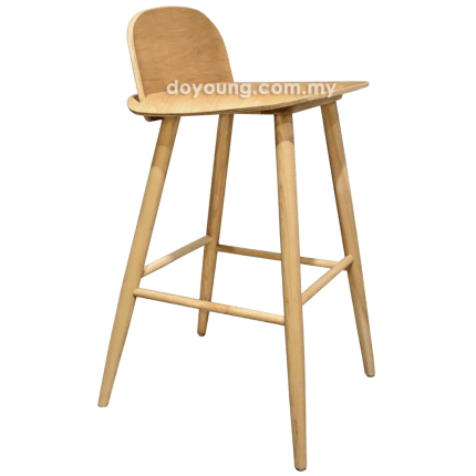 NERD II (Bentwood SH76cm) Bar Chair 