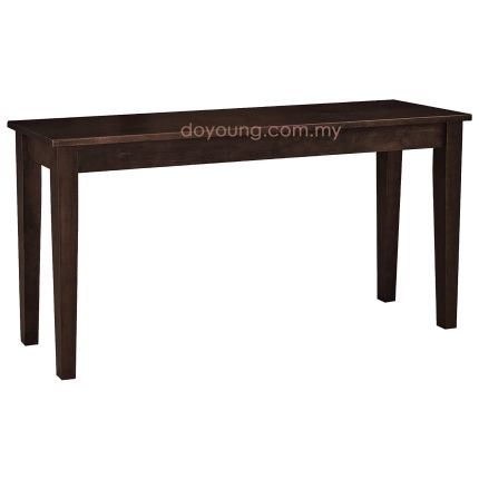 MEZCLA (150cm Dark Brown) Rubberwood Console Table (EXPIRING)*
