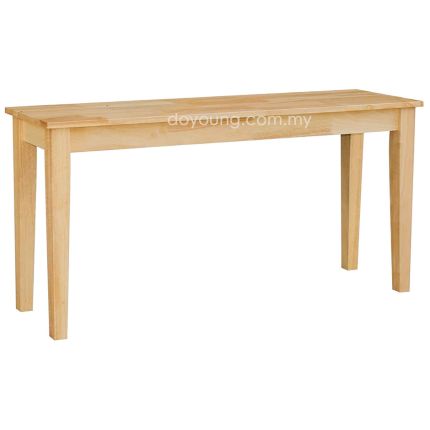 MEZCLA (150x40cm Rubberwood - Oak) Console Table (PG CLEARANCE)*
