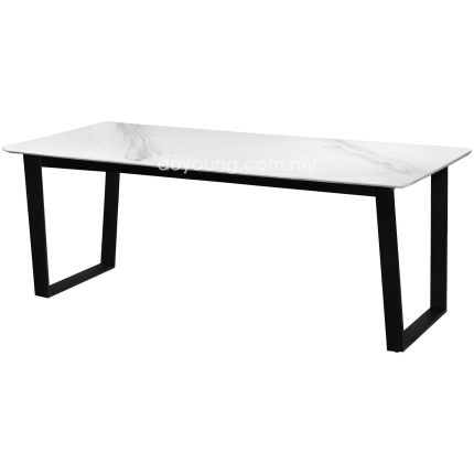 SHELTON III (200x90cm Faux Marble) Dining Table
