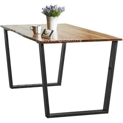 SHELTON (120x78cm Almond Wood) Dining Table (SA CLEARANCE)*