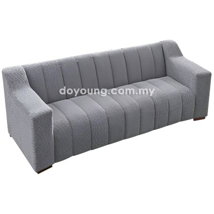 SKYE (197cm Fleece - Grey) Sofa