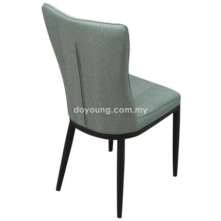 SNEHA II (Fabric - Green) Parsons Chair