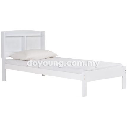 STEVIN (White) Bed Frame (Single Only)*