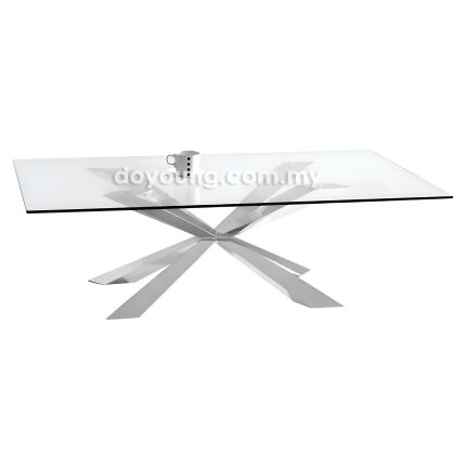SPYDER (130x70cm Glass) Coffee Table
