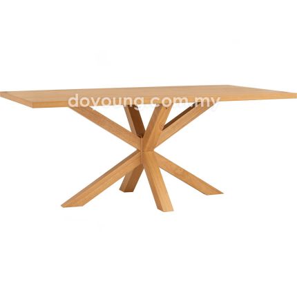 SPYDER V (180x100cm Oak) Dining Table