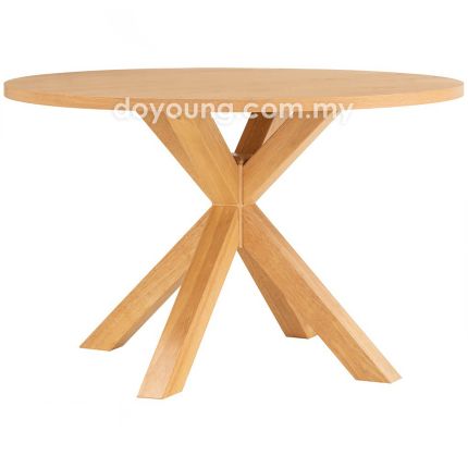 SPYDER V (Ø120cm Oak) Dining Table