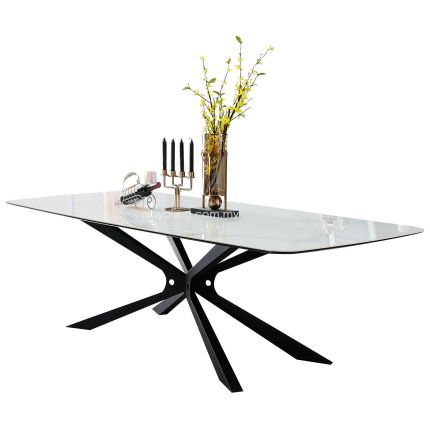 SPYDER (220x110cm Ceramic/ Faux Marble) Dining Table (replica)