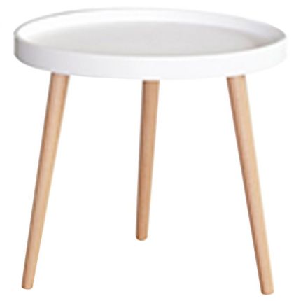 BLIX (Ø50H46cm White) Side Table