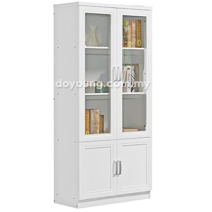 STAFFY (78H184cm White) Bookcase (PG ONLY)