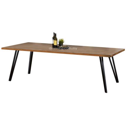 SVANHILD (240x120cm Acacia Wood) Dining Table