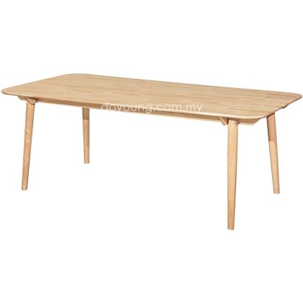 MJOLNIR (150x90/200x100cm Rubberwood) Dining Table*
