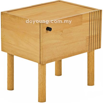 TAKKA (45H45cm Rubberwood - Yellow Oak) Side Table (CUSTOM)