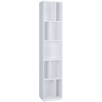 TRISTAN (44H213cm White) Bookcase 