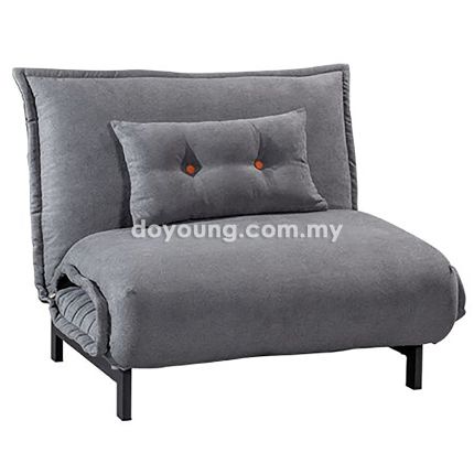 KENNARD (100cm Microfibre - Dark Grey) Easy Chair -> Relaxer*