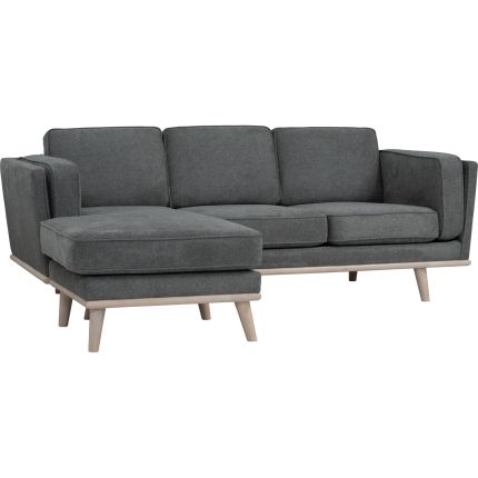 TIMBER (218cm Grey) L-Shape Sofa