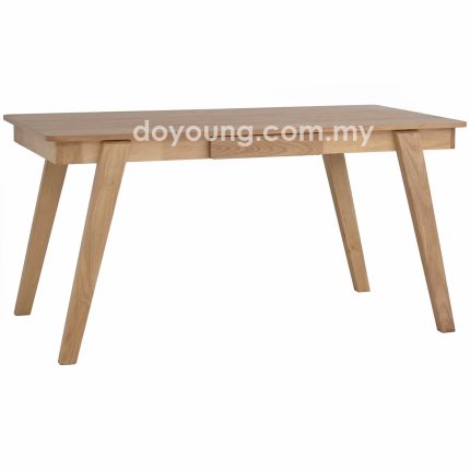 TIMEUS (150x80cm) Dining Table with Drawer