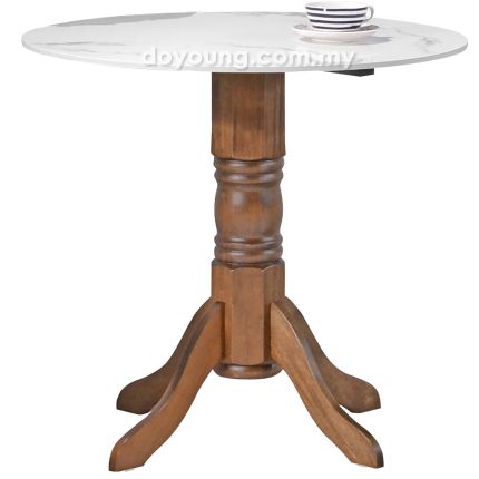 TIVOLI III (Ø80cm Sintered Stone, White) Tea Table
