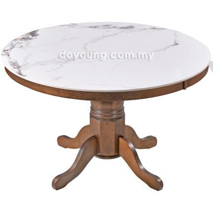 TIVOLI III (Ø120cm Sintered Stone, White) Dining Table