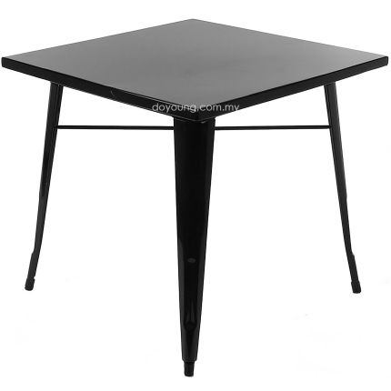 TOLIX (▢80cm Black) Iron Dining Table (replica)*