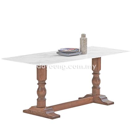 TORRETA II (180x90cm Sintered Stone SNOWY MOUNTAIN) Dining Table