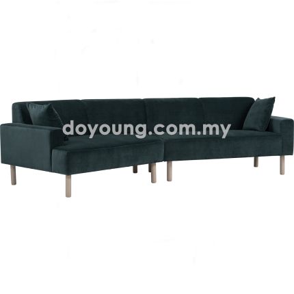 TROJAN (305cm Fabric) Corner Sofa