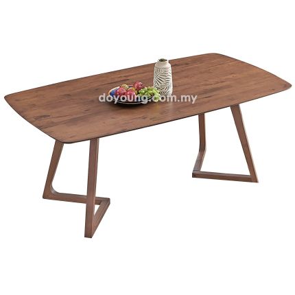 TWIST II (180cm Rubberwood) Dining Table (replica)*