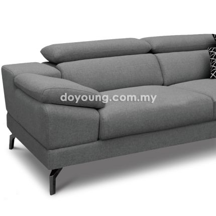 CADMAN (180cm Fabric/Leather) Modular Sofa (CUSTOM)