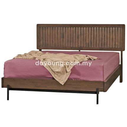 TYRONE (Queen - Rubberwood) Bed Frame