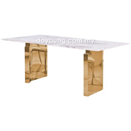 TYSEDAL (200x100cm Lasered Natural Stone) Dining Table