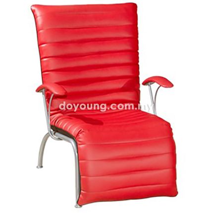 VALTHJOF (68cm Faux Leather - Red) Relaxer with Arm*