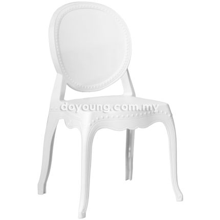 VICTORIA (PP - White) Stackable Side Chair