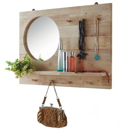 VOGLIA (70x74cm Rubberwood) Mirror (CLEARANCE)*