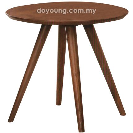 ARTURO (Ø50H46cm Walnut) Side Table